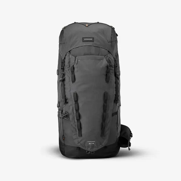 Rucsac Trekking cu husă ploaie MT900 Symbium 70+10L Gri Bărbați