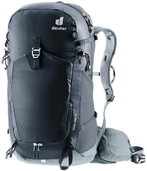 Rucsac turistic Deuter - Trail Pro, 33 L, negru/gri
