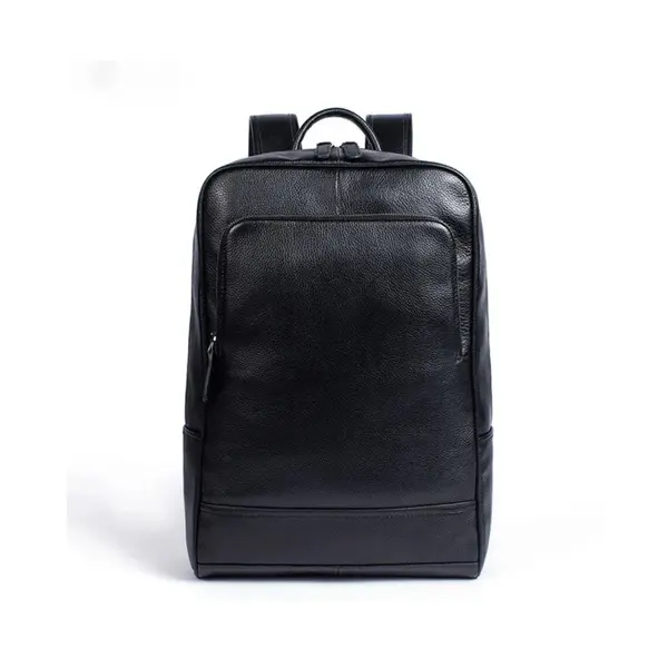 Rucsac unisex Delis, Blanchefleur GT2588, piele naturala, Negru