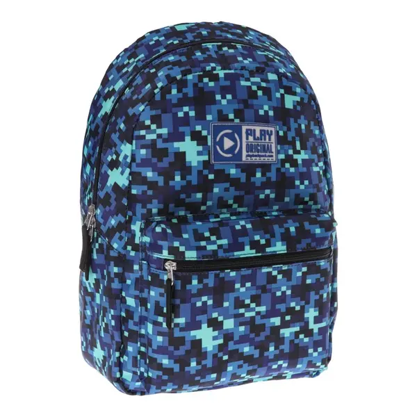 Rucsac x2 albastru Tetris Play Rucsac x2 albastru Tetris Play