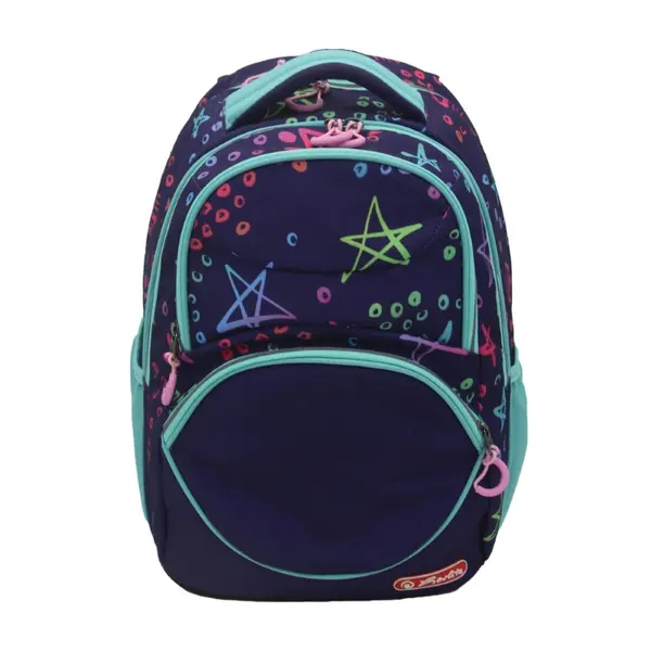 Rucsac Zipper Cube, 43x29x22 cm, Stars, 2025, Herlitz