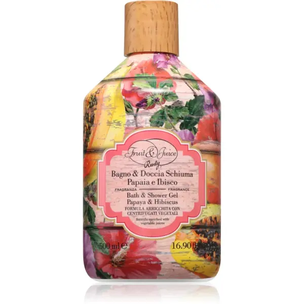 Rudy - Le Maioliche Papaya & Ibisco gel de duș 500 ml