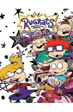 Rugrats Coloring Book: +45 Amazing Rugrats Coloring pages for Kids and Adults, +45 Wonderful Drawings - All Characters ( Original Design ) - Levon Pasu Colouring Books