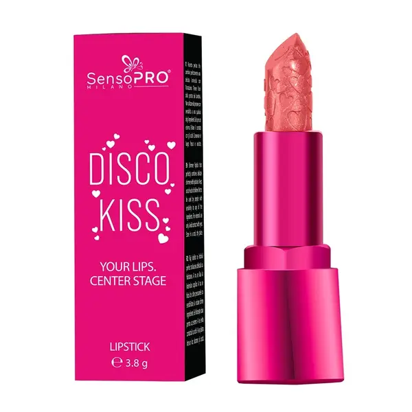 Ruj cu Sclipici Disco Kiss SensoPRO Milano, Strobe Berry