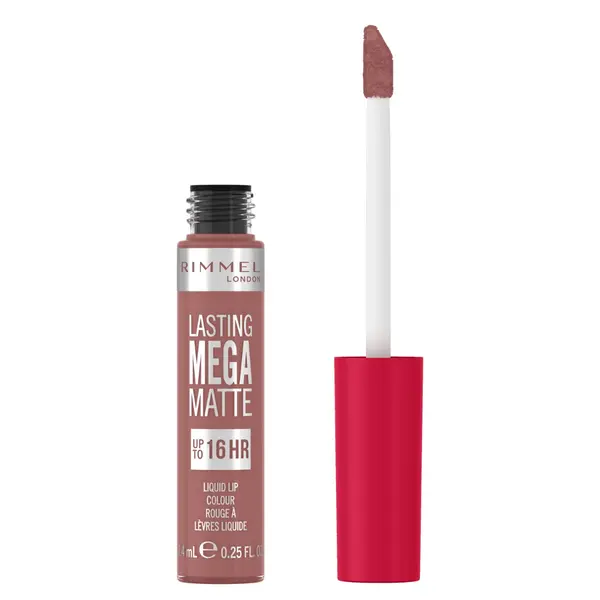 Ruj lichid Lasting Mega Matte 709 Strapless, 7.4ml, Rimmel London 
