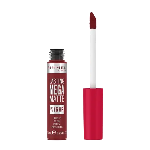 Ruj lichid Lasting Mega Matte 930 Ruby Passion, 7.4ml, Rimmel London ​