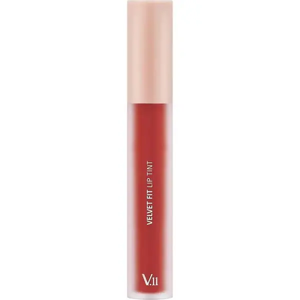 Ruj lichid Velvet Fit Lip Tint Blooming Red, 4.7g, Village 11 Factory