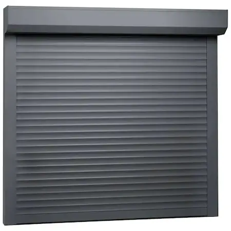 Rulou exterior aluminiu antracit cu acționare manuală pentru ferestre