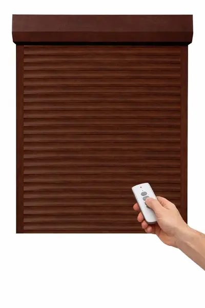 Rulou Exterior Aluminiu Mahon cu Acționare Electrică și Telecomandă