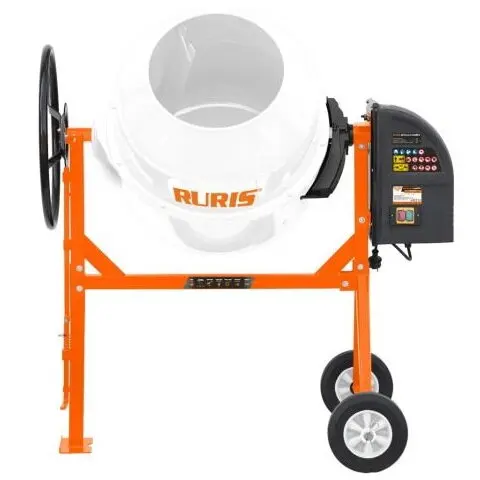 Ruris Betoniera RURIS BETALUX 1400X, 750 W, 26.6 RPM, 140 l cuva