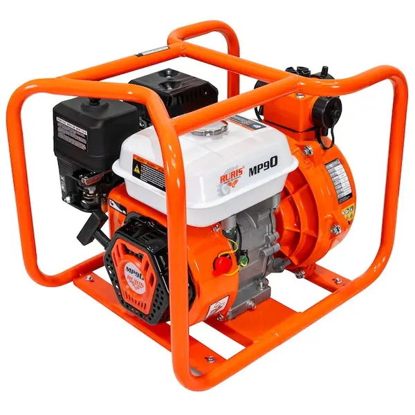 Ruris Motopompa apa curata Ruris MP90, 7 CP, 212 CC, 4 timpi, 30 mc/h debit apa, 2 diametru racord, 65 m inaltime refulare, 8 m adancime absorbtie, 3.6 l, benzina