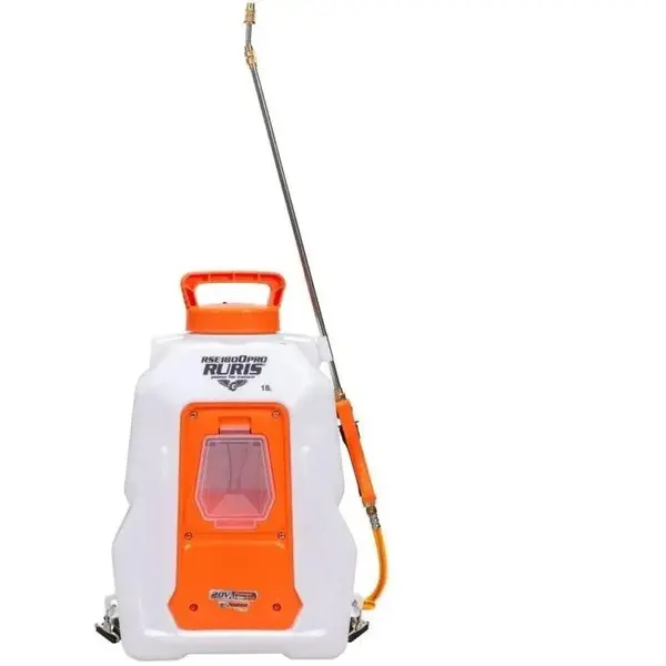 Ruris Pulverizator electric RURIS RSE 1800 PRO, acumulator 20V 4Ah, 18 L, 6 bar, display LED, Functie amestec automata