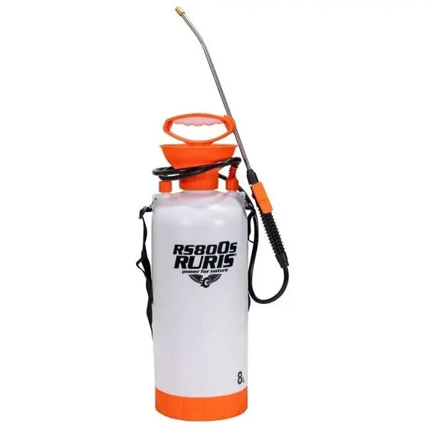 Ruris Pulverizator manual RURIS RS 800S, capacitate 8 L, 3 bar, jet puternic, pulverizare fina si uniforma