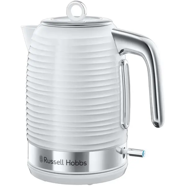 Russell hobbs Fierbator Russell Hobbs Inspire White 24360-70, 2400 W, 1.7 l, Fierbere rapida, Alb/Inox