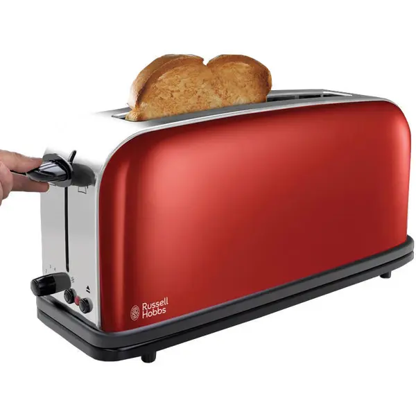 Russell hobbs Prajitor de paine cu fanta lunga Russel Hobbs 21391-56 Colours Flame Red