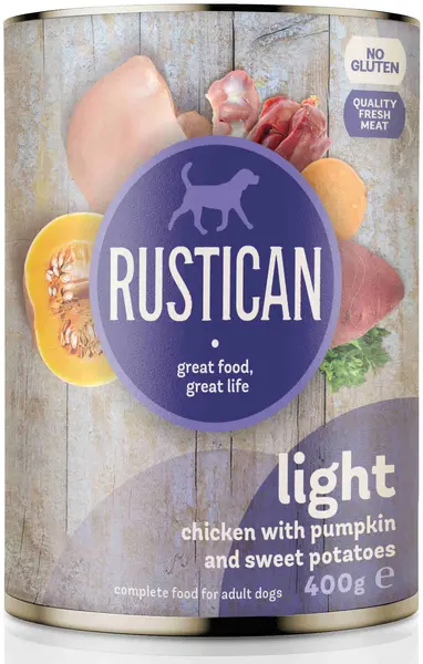 RUSTICAN Light Pui, Dovleac şi Cartofi dulci
