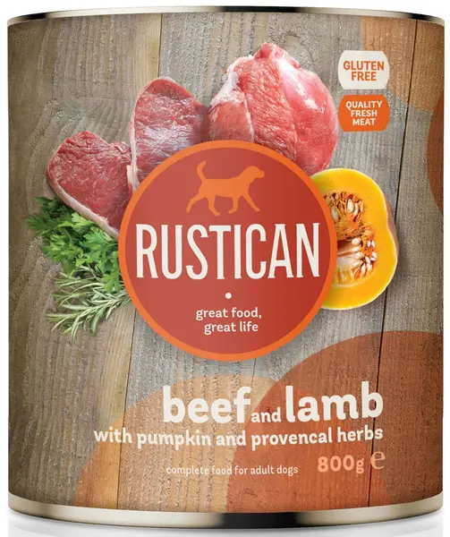 RUSTICAN Vită şi Miel cu Dovleac şi Ierburi Provensale