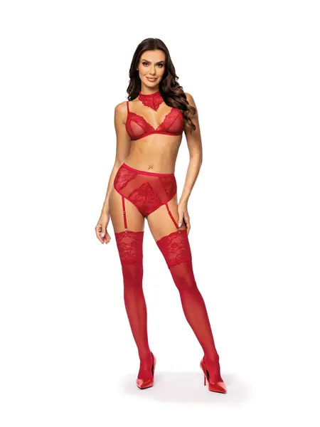 S/M - Set Cristalyn - Rosu Set Cristalyn - Rosu Rosu