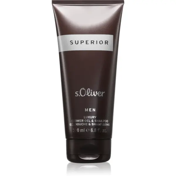 s.Oliver Superior Men gel de duș pentru bărbați 200 ml
