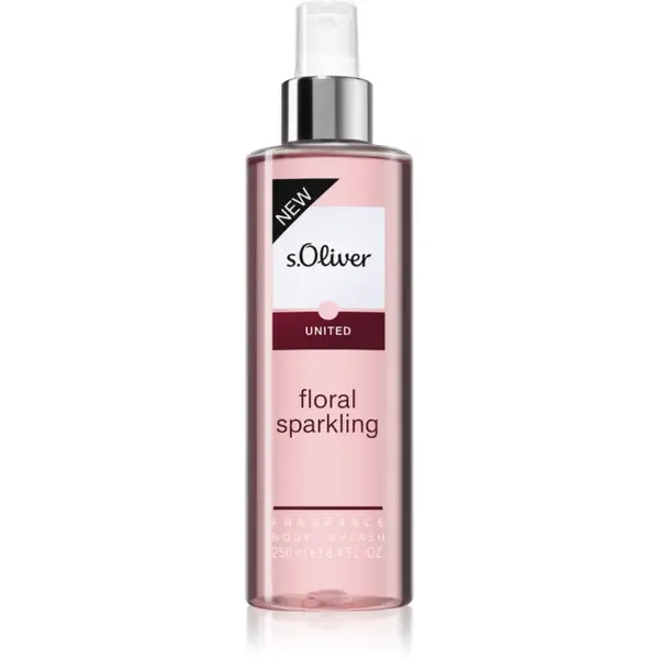 s.Oliver United Floral Sparkling spray pentru corp pentru femei 250 ml