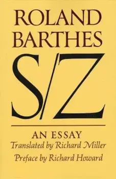 S/Z: An Essay, Paperback/Roland Barthes