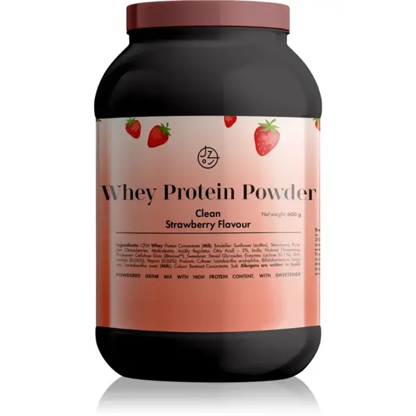 Să Mâncăm Sănătos Pudră proteică din zer proteine din zer aroma Strawberry 600 g