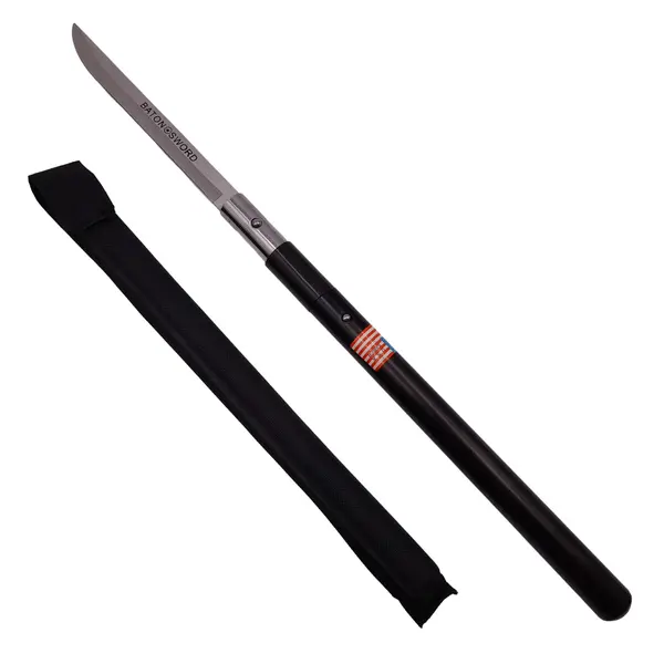 Sabie de vanatoare DEPOX , Shaolin Master, model baston, 55 cm, teaca inclusa