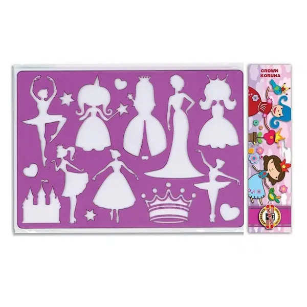 Sablon motiv Printese, Koh-I-Noor