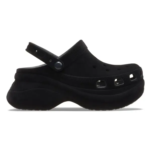 Saboti Crocs Classic Bae Velvet Clog Negru - Black