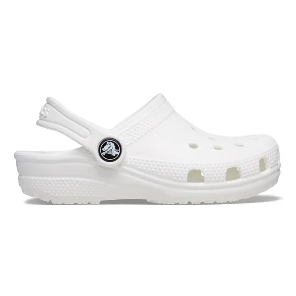 Saboți Crocs Classic Toddlers New clog Alb - White