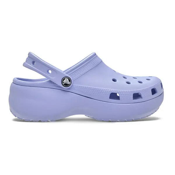 Saboți Crocs Women's Classic Platform Clog Albastru - Blue Haze