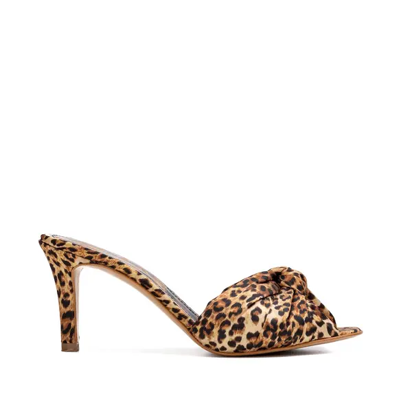 Saboti Sofia Satin, Animal Print - 36.5 / 9.5 cm