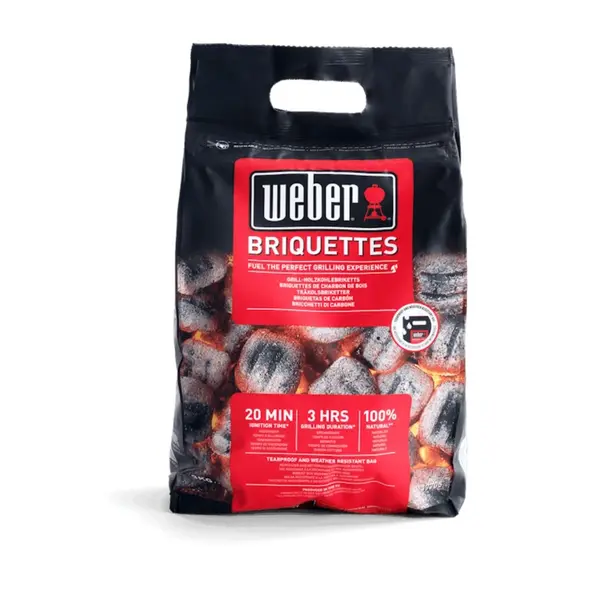 Sac 3kg bricheti cu esenta puternica Weber