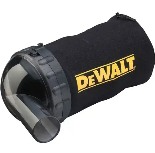 Sac de colectare aschii DeWALT DWV9390-XJ, pentru rindea cu acumulator DCP580 (Negru)