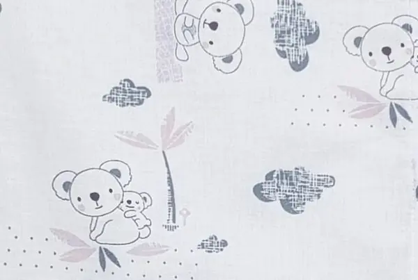 Sac de dormit 0.5 tog Somnorosul koala roz 110 cm