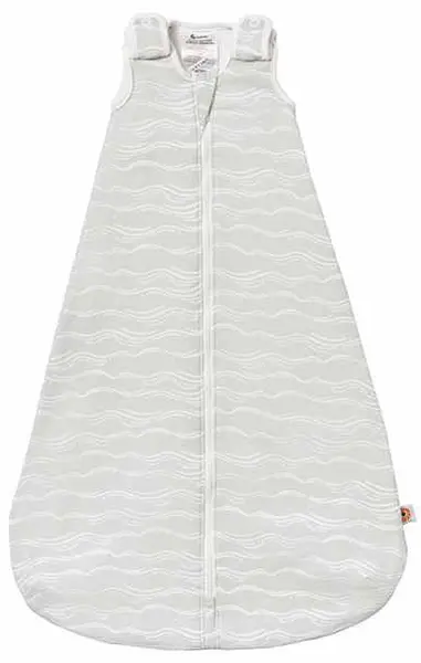 Sac de dormit clasic Ergobaby - Silver Wave, 0-6 luni, Tog 2,5