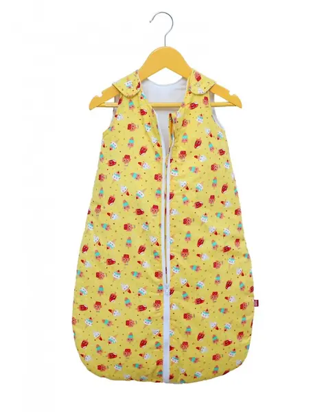 Sac de dormit copii 1.5 tog Dream of Ice Cream din bumbac 95 cm