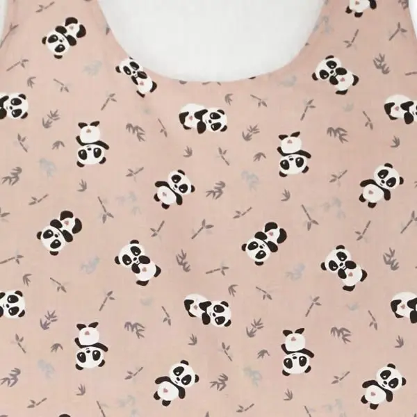 Sac de dormit copii 1.5 tog Panda World din bumbac 70 cm