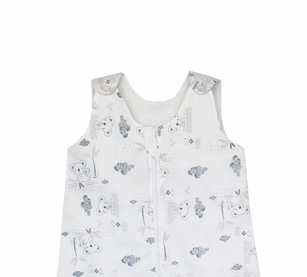 Sac de dormit copii 1.5 tog Somnorosul koala roz din bumbac 95 cm