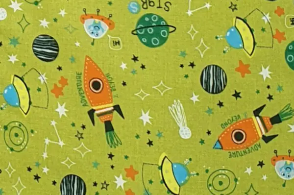 Sac de dormit copii 2.5 tog KidsDecor Cosmos Map din bumbac 140 cm