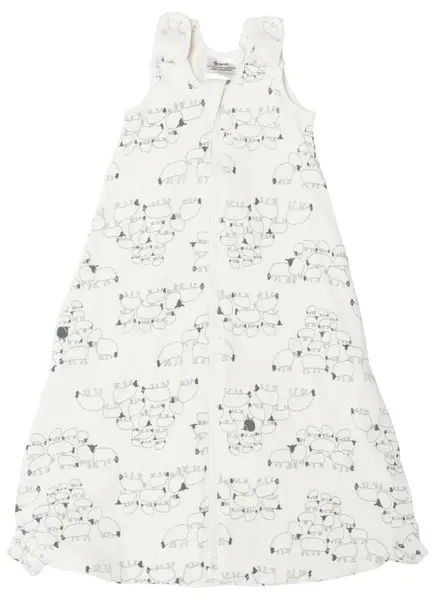 Sac de dormit cu picioare Ergobaby - On The Move, Sheep, Tog 1, 18-36 luni, mărimea L