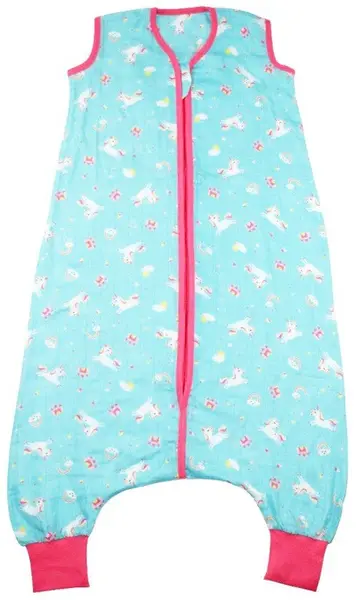 Sac de dormit cu picioruse Bamboo Unicorn 3-4 ani 0.2 Tog