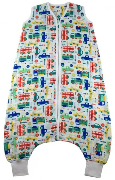 Sac de dormit cu picioruse Bamboo Vehicles 5-6 ani 0.2 Tog
