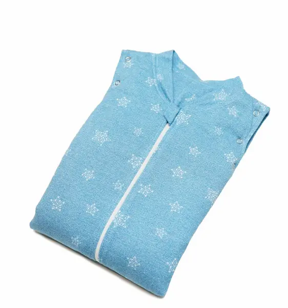 Sac de dormit cu picioruse KidsDecor 1.5 tog Stars in your eyes Blue 100 cm