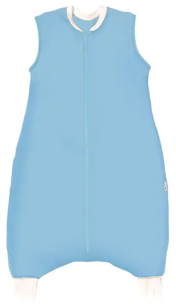 Sac de dormit cu picioruse Plain Blue 110 cm 1.0 Tog