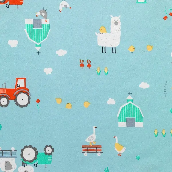 Sac de dormit cu picioruse si maneca lunga detasabila Farmyard 130 cm + manseta 2.5 Tog