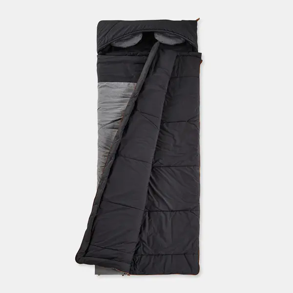 Sac de dormit de camping 0° bumbac, Arpenaz