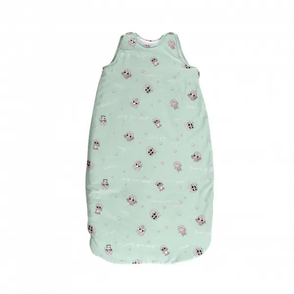 Sac de dormit de iarna 95 cm bumbac ranforce Friends Green