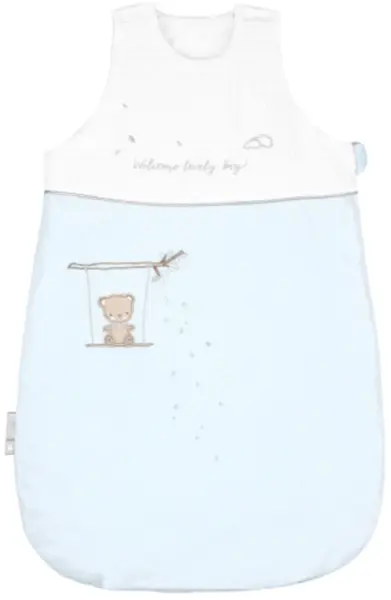Sac de dormit de iarnă cu broderie KikkaBoo - Dream Big, 3,3 tog, 0-6 luni, albastru