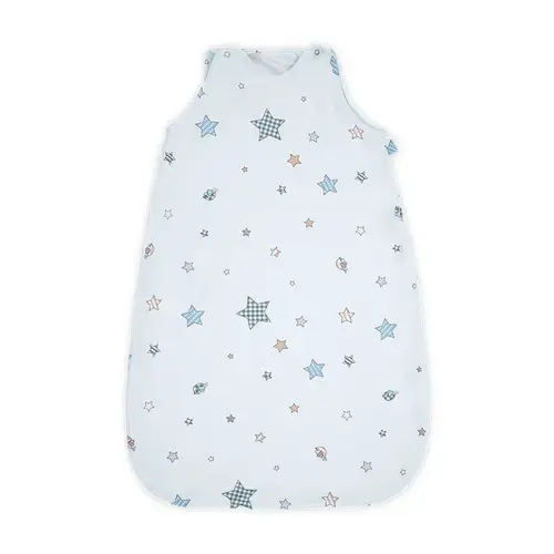 Sac de Dormit de Iarna Lorelli Bumbac Ranforce Bear Blue, 85 cm
